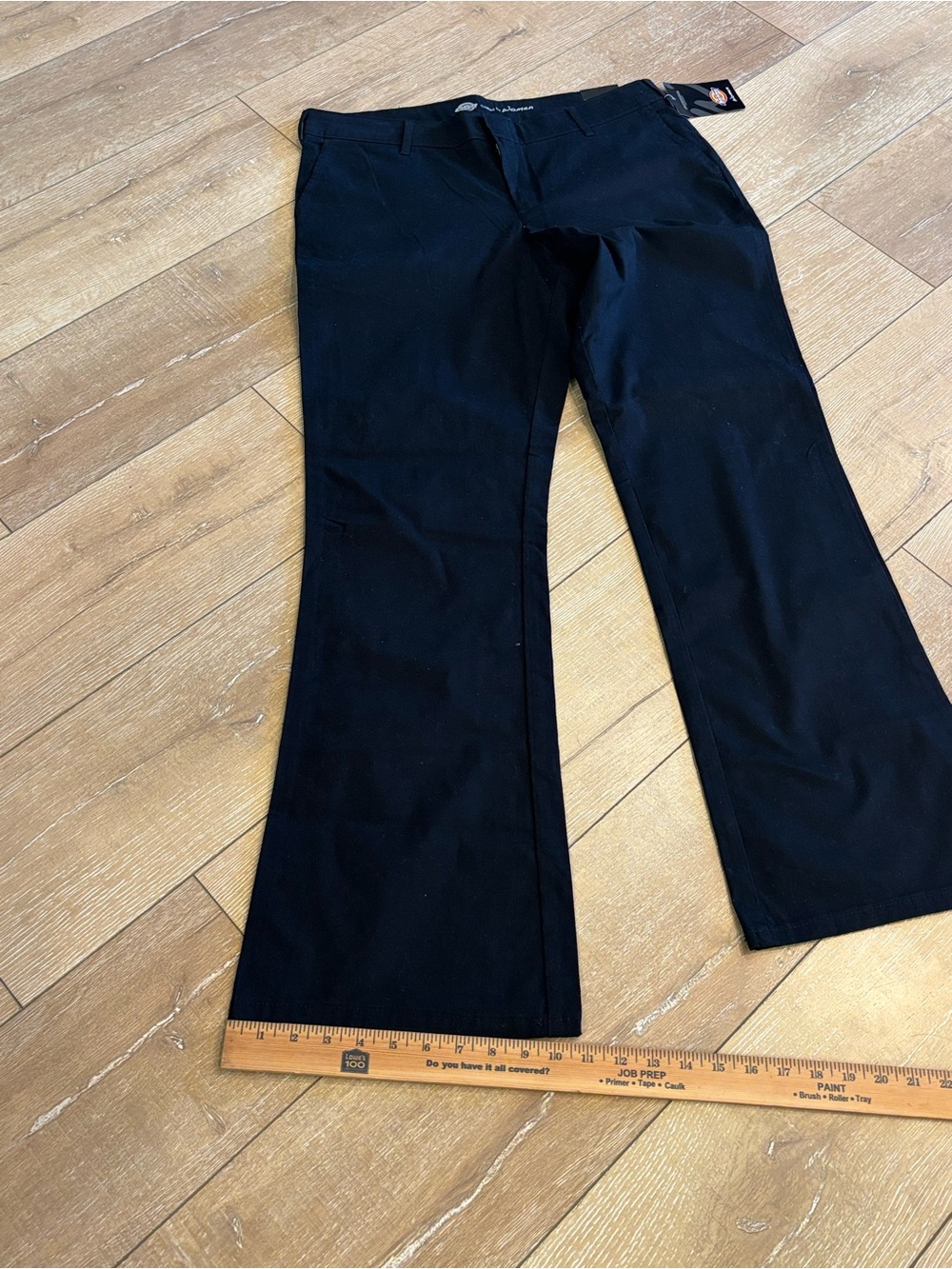 Dickies Black Boot Cut Work Pants - Picture 5 of 8
